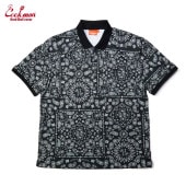 ݥ Polo Shirts Paisley Black