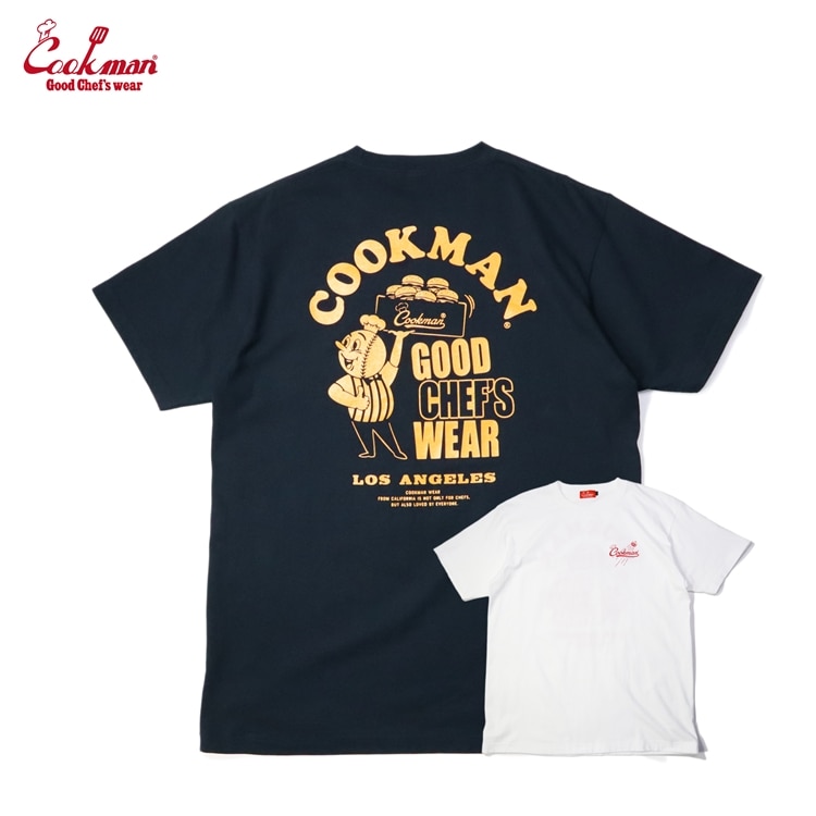 Cook man クックマン プリント Tシャツ 通販