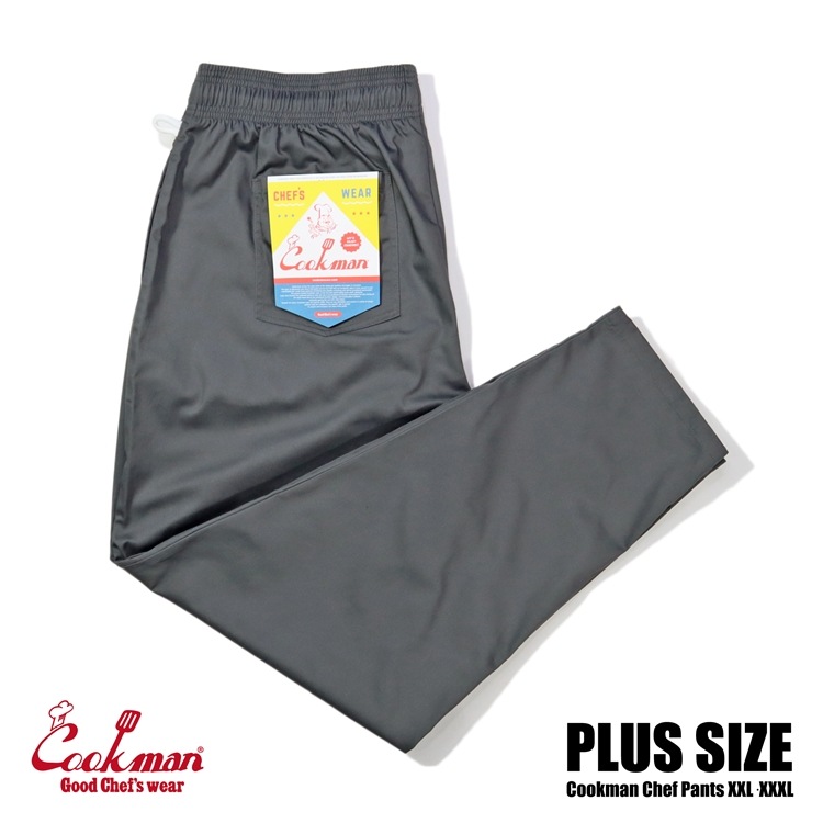 送料0 【COOKMAN】クックマン Chef Pants シェフパンツ Big dots