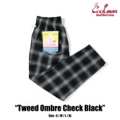 եѥ Chef Pants Tweed Ombre Check Black