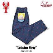 եѥ Chef Pants Embroidery Lobster Navy 