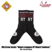 å Rib Crew Socks Negro Leagues NY Black Yankees