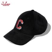 ����å� Curve Brim Cap Corduroy Black