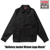 ǥХ꡼㥱å Delivery Jacket Vision Logo Black