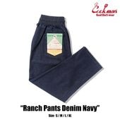 �����ѥ�� Ranch Pants Denim Navy