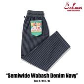 եѥ Chef Pants Semiwide Wabash Denim Navy