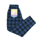  (�쾦��) �����եѥ�� Chef Pants Nel Buffalo Check Blue