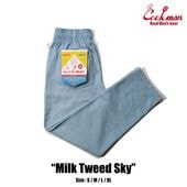  (�쾦��) �����եѥ�� Chef Pants Milk Tweed Sky