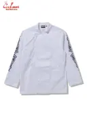 �����ե����� Chef Coat Long Sleeve Vented Cutlery White
