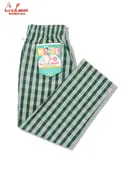 ��3��16������ۥ����եѥ�� Chef Pants Semiwide PALAKA Check Green