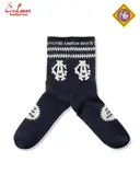 ��3��16������ۥ��å��� Rib Crew Socks NLBM CHICAGO AMERICAN GIANTS