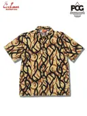 �������� Work Shirts Short Sleeve Light Tribal Camo Beige