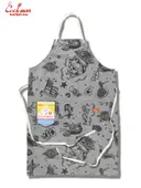 ���󥰥��ץ��� Long Apron Old Tattoo Gray