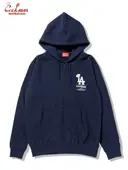 �ա��ǥ��� Zip Hoodie Chef Hat LA Navy