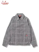 �ǥ�Х꡼���㥱�å� Delivery Jacket With Lining Glen Check Black