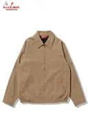 �ǥ�Х꡼���㥱�å� Delivery Jacket With Lining Glen Check Brown
