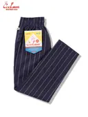 �����եѥ�� Chef Pants Pencil Stripe Navy
