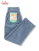 �����եѥ�� Chef Pants Semiwide Corduroy Blue Gray