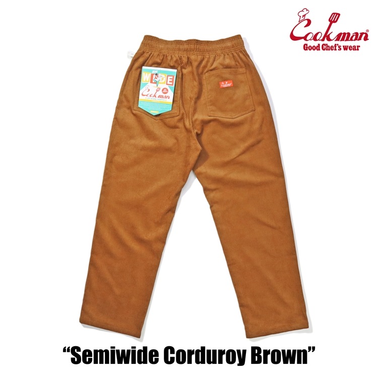 եѥ ߥ磻 Chef Pants Semiwide Corduroy Brown