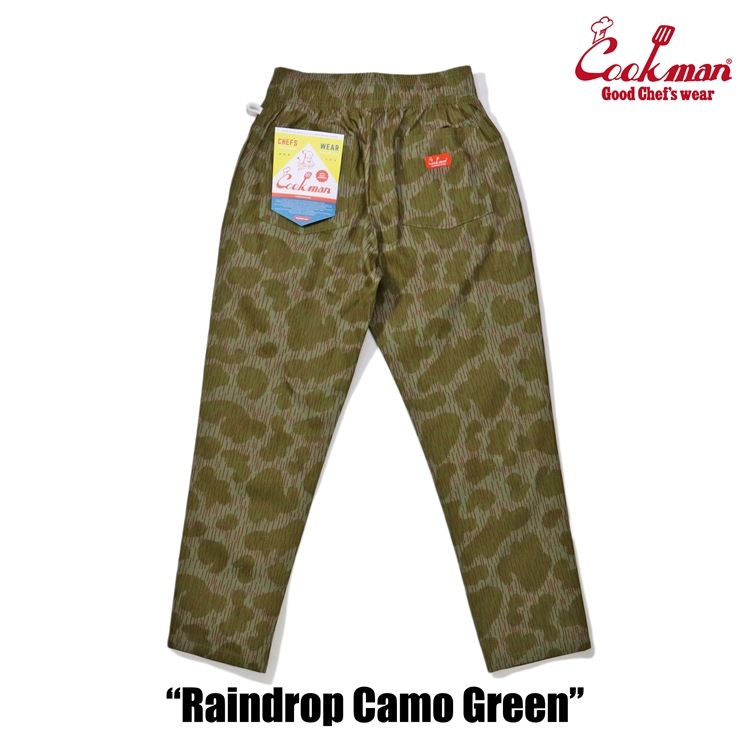 եѥ Chef Pants Raindrop Camo Green