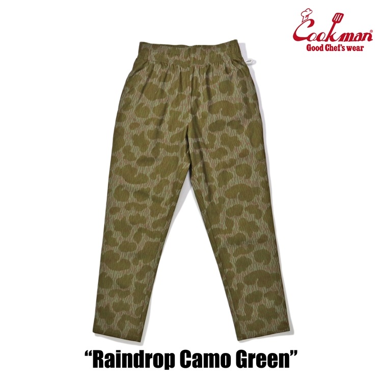 եѥ Chef Pants Raindrop Camo Green