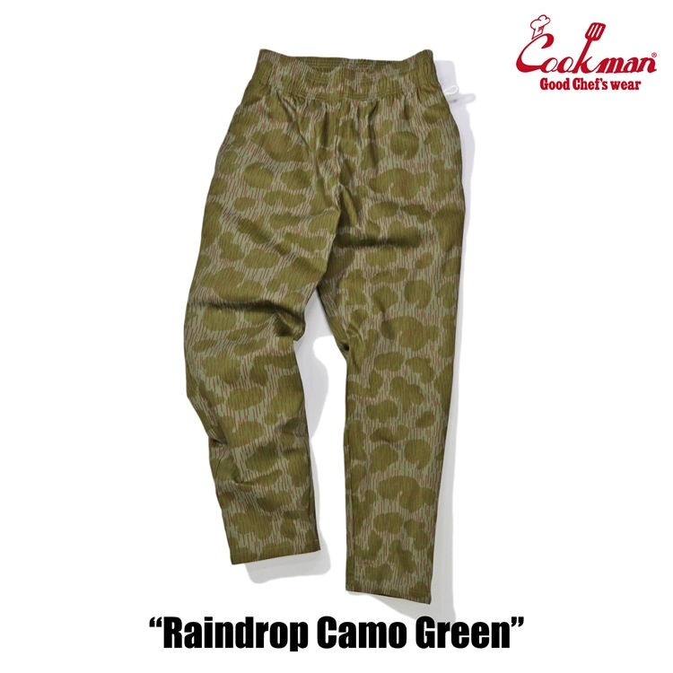 եѥ Chef Pants Raindrop Camo Green