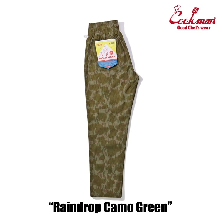 եѥ Chef Pants Raindrop Camo Green