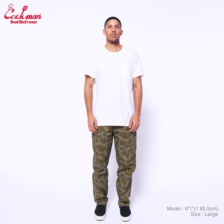 եѥ Chef Pants Raindrop Camo Green