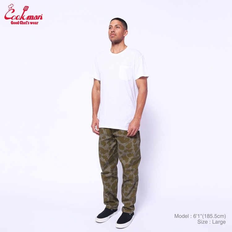 եѥ Chef Pants Raindrop Camo Green