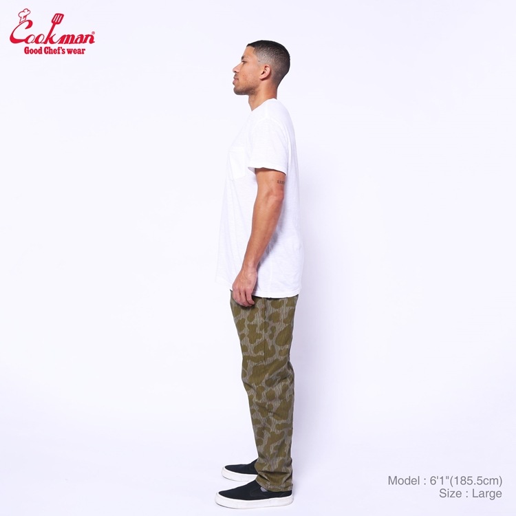 եѥ Chef Pants Raindrop Camo Green