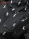 �����ե����� Chef Coat Long Sleeve Vented Skull Black