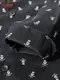 �����ե����� Chef Coat Long Sleeve Vented Skull Black