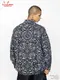 �������� Work Shirts Long Sleeve Paisley Black