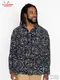 �������� Work Shirts Long Sleeve Paisley Black