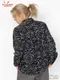 �������� Work Shirts Long Sleeve Paisley Black