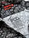 �������� Work Shirts Long Sleeve Paisley Black