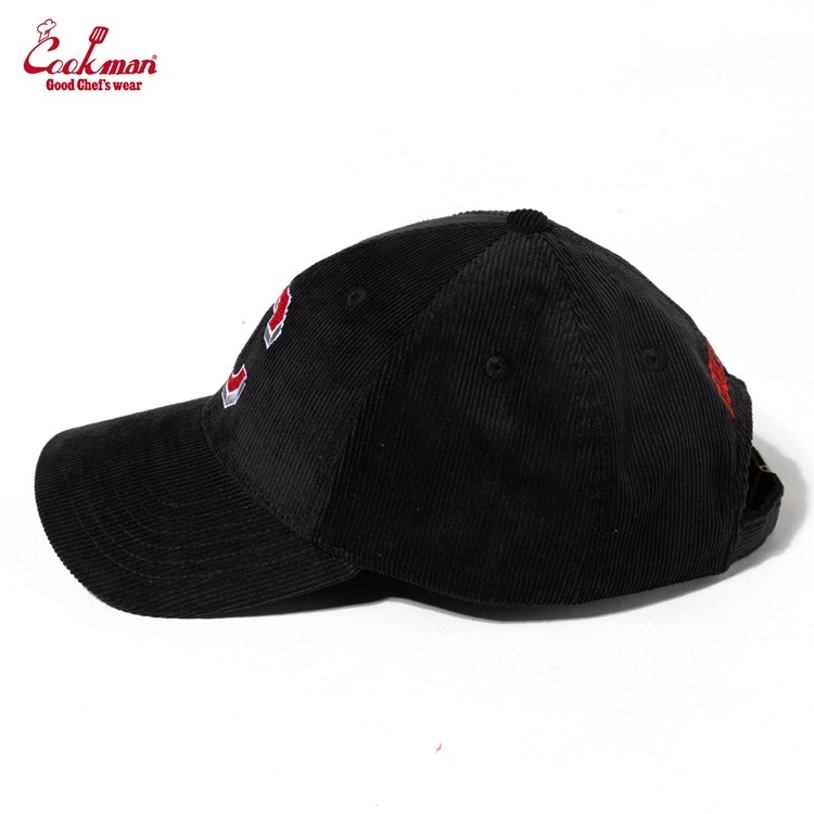 ����å� Curve Brim Cap Corduroy Black