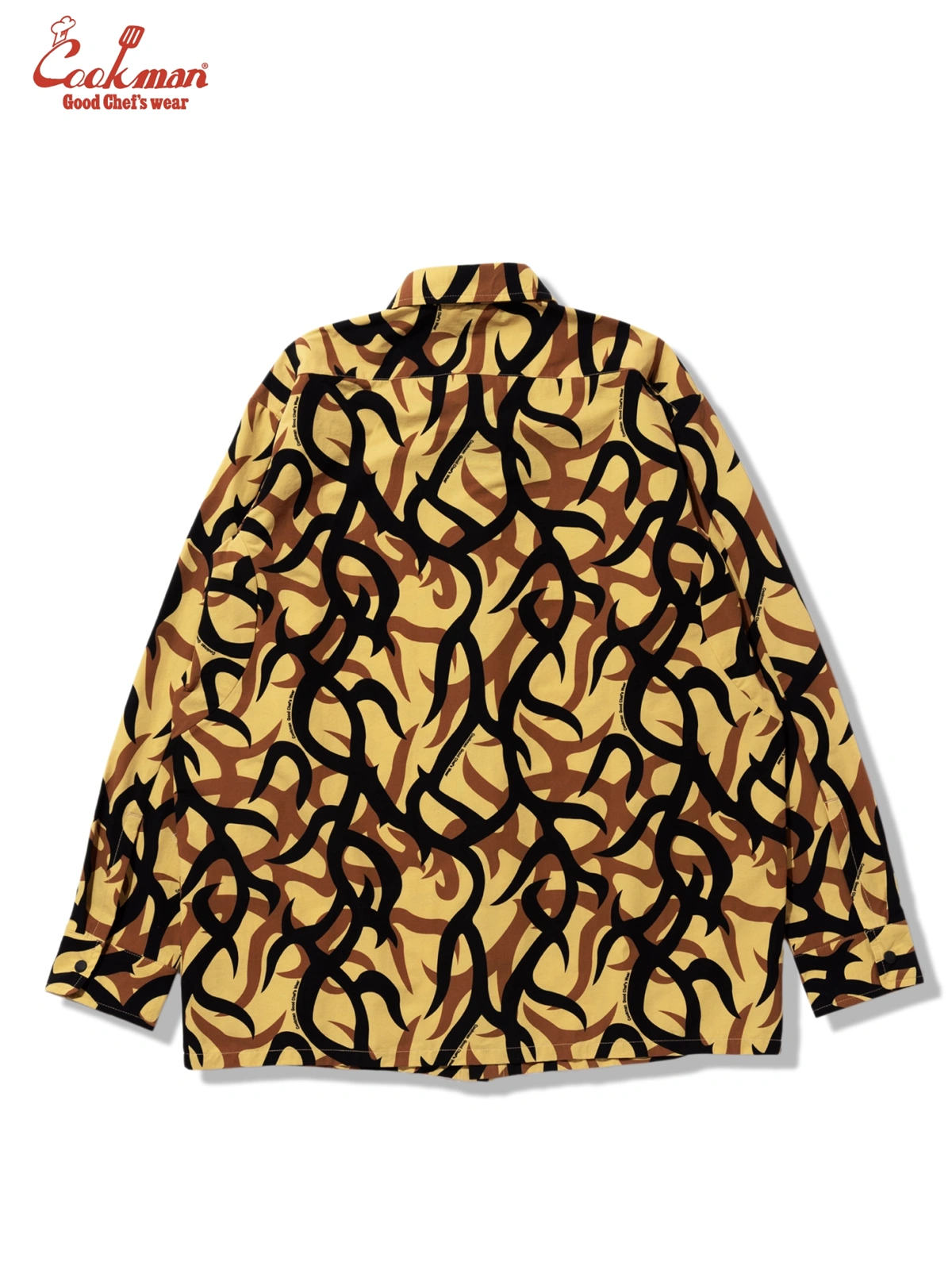 �������� Work Shirts Long Sleeve Tribal Camo Beige