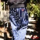 磻ɥեѥ Wide Chef Pants Stripe Navy