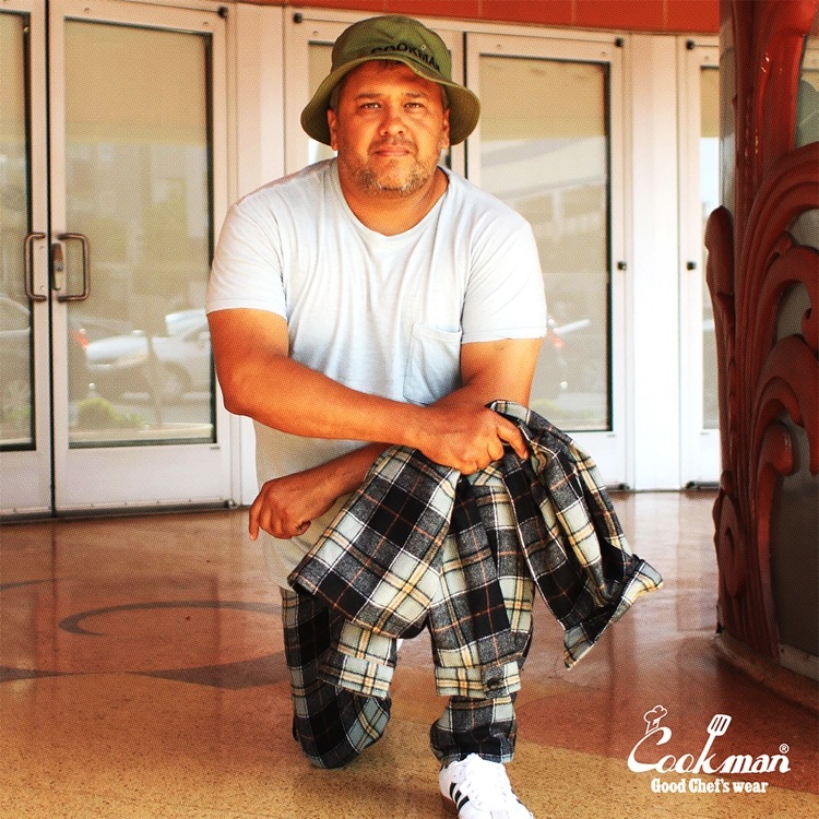եѥ Chef Pants Woolmix Tartan Canadian Black