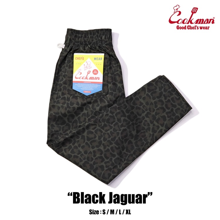 �����եѥ�� Chef Pants Black Jaguar