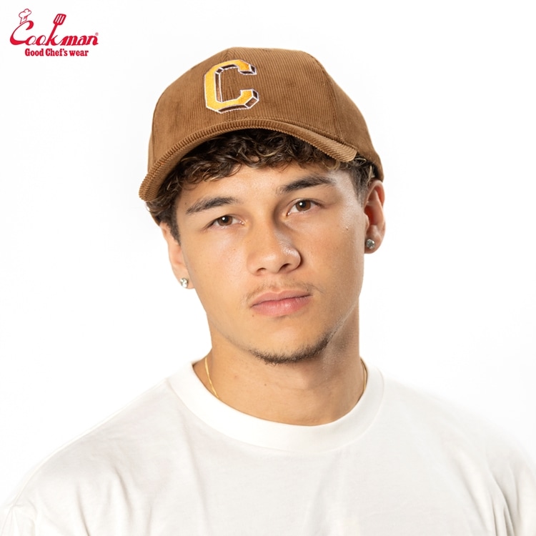å Curve Brim Cap Corduroy Brown
