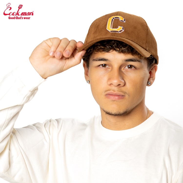å Curve Brim Cap Corduroy Brown