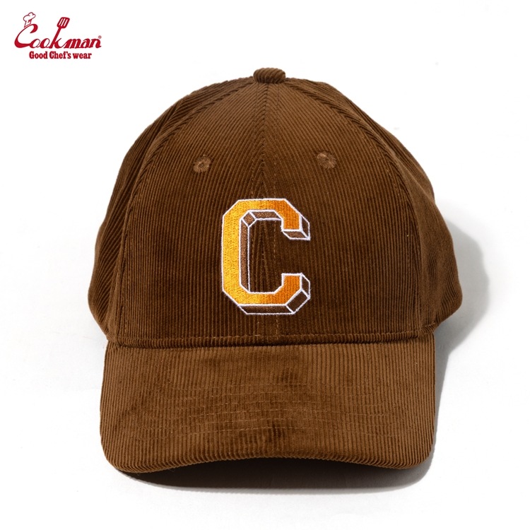 å Curve Brim Cap Corduroy Brown