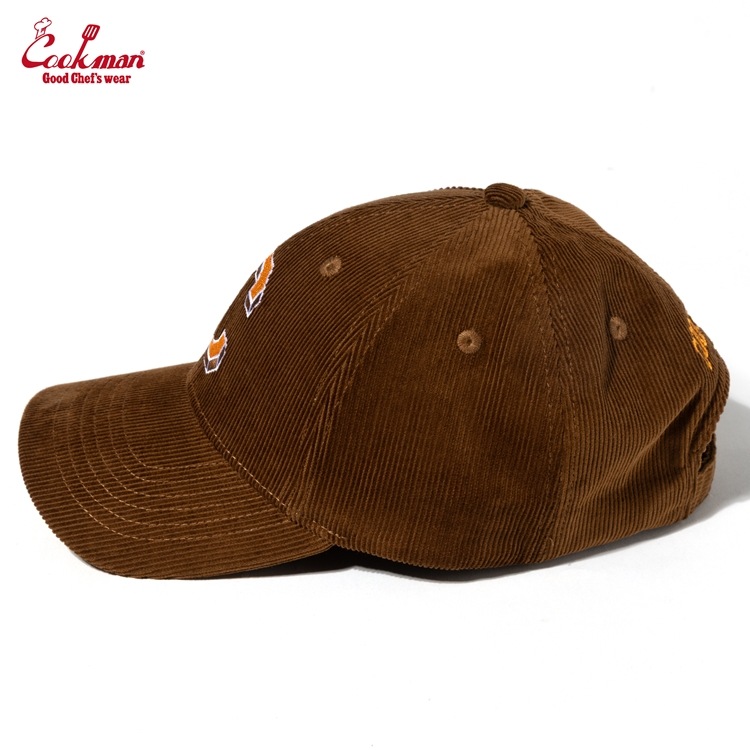 å Curve Brim Cap Corduroy Brown