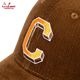 å Curve Brim Cap Corduroy Brown