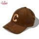 å Curve Brim Cap Corduroy Brown