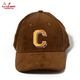 å Curve Brim Cap Corduroy Brown