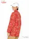 �����ե����� Chef Coat Long Sleeve Vented Paisley Red