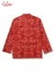 �����ե����� Chef Coat Long Sleeve Vented Paisley Red
